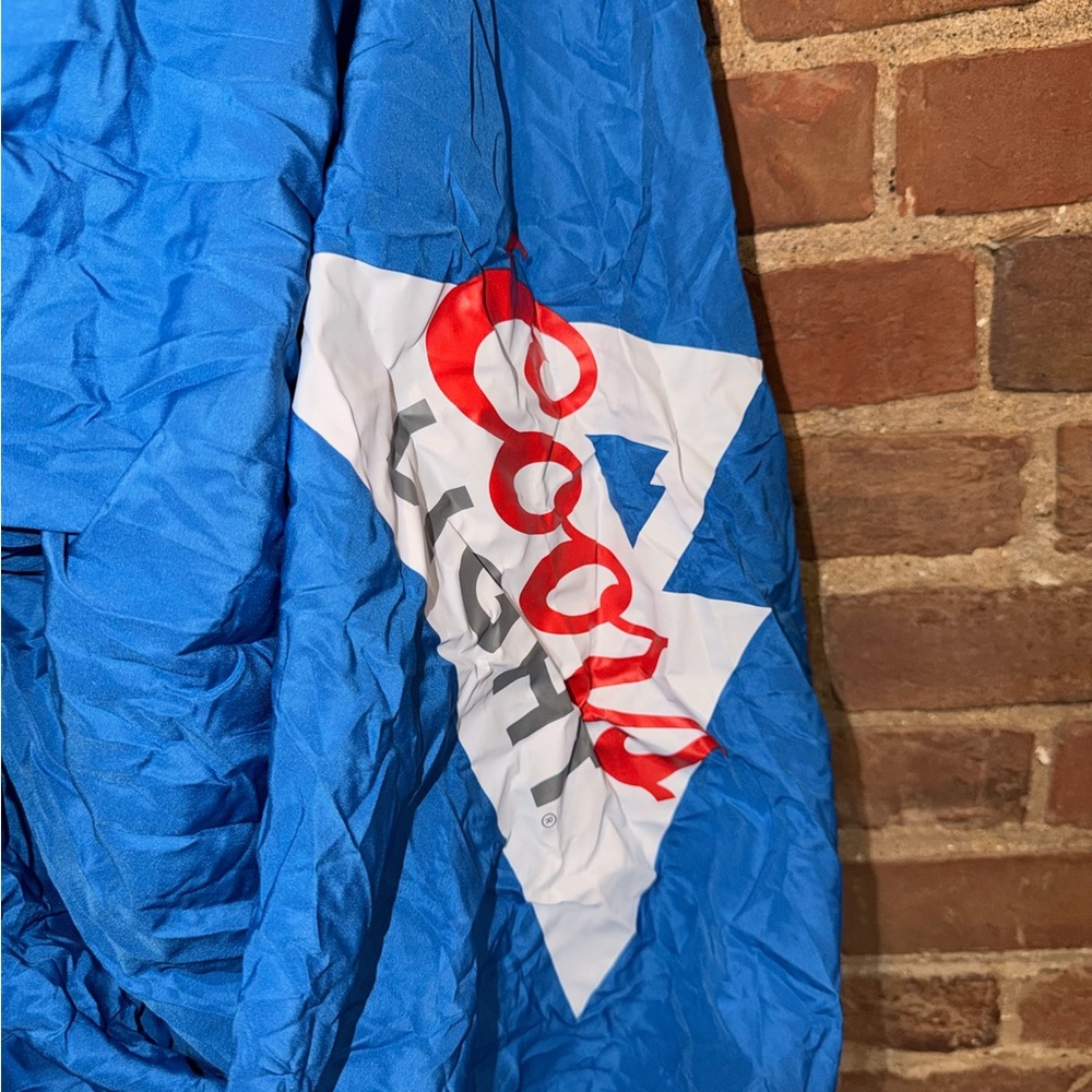 Coors Light Blue Nylon Parachute-Style Hammock - Picture 2 of 8